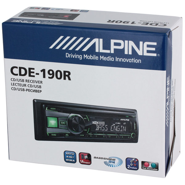 ALPINE CDE-190R5