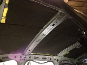 шумоизоляция Suzuki SX4 потолок